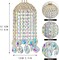Crystal Chandelier Wind Chimes Suncatcher Pendant, Aurora Light Catcher for Window Indoor Outdoor Ornament, Gift for Mothers Day Christmas Day